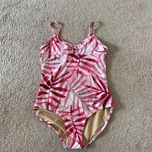 Floral print one piece